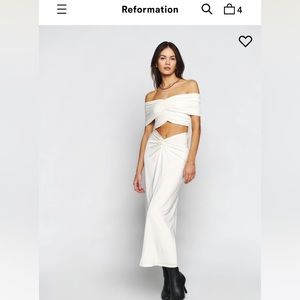 Reformation Atwood knit Set